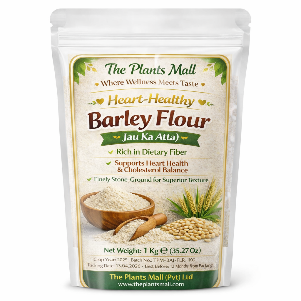 •Premium Jau Ka Atta Natural Barley Flour for Heart Health Pakistan