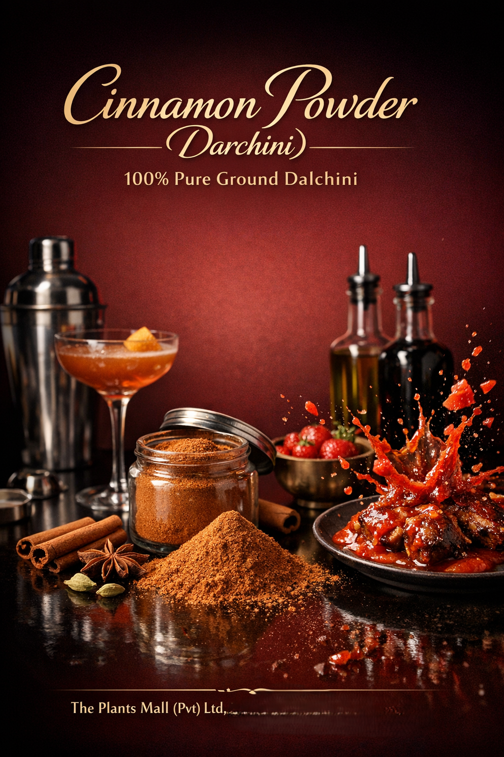100% natural ground cinnamon no additives or fillers