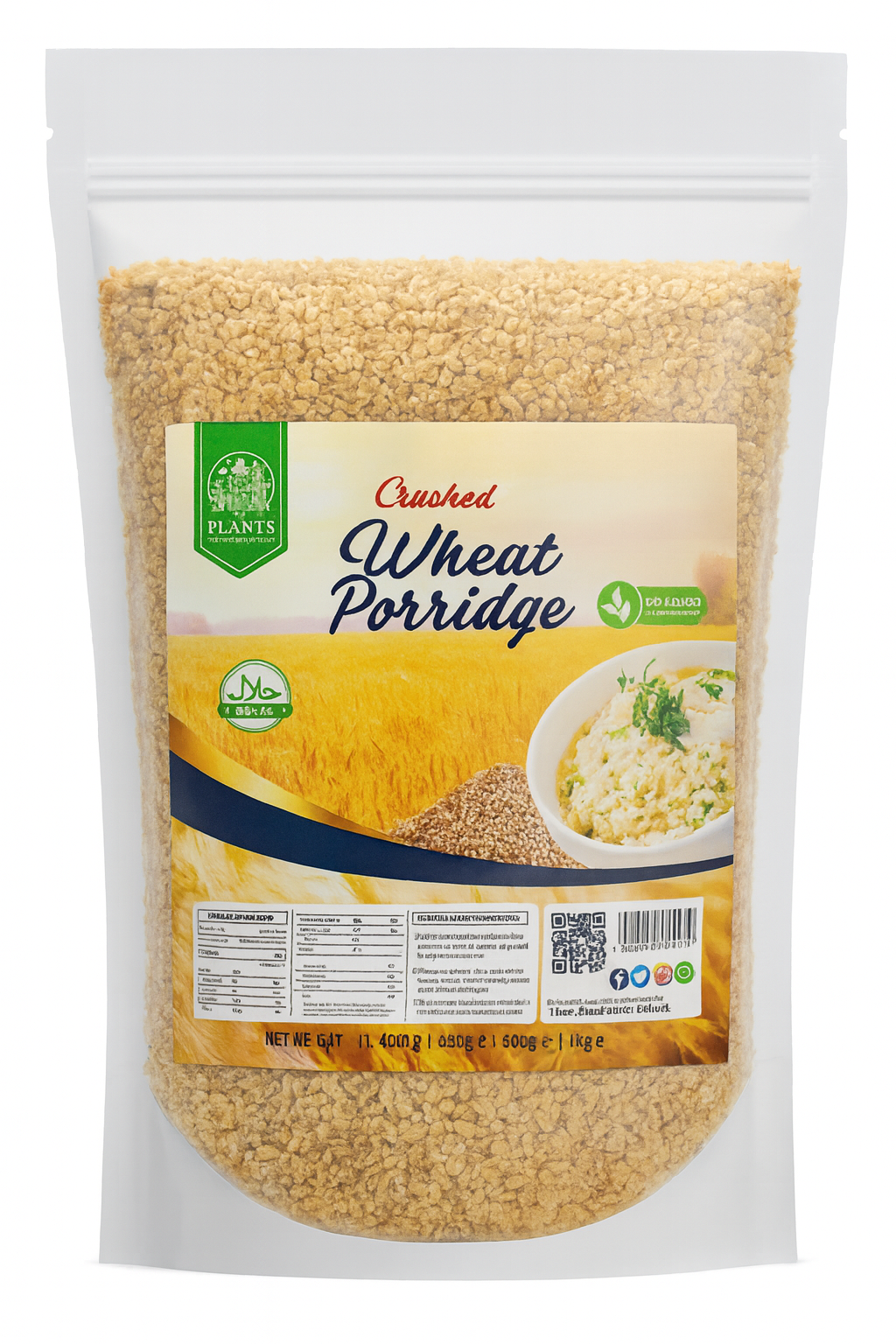 Buy raw crushed wheat grains daliya for healthy meals and traditional Pakistani cooking