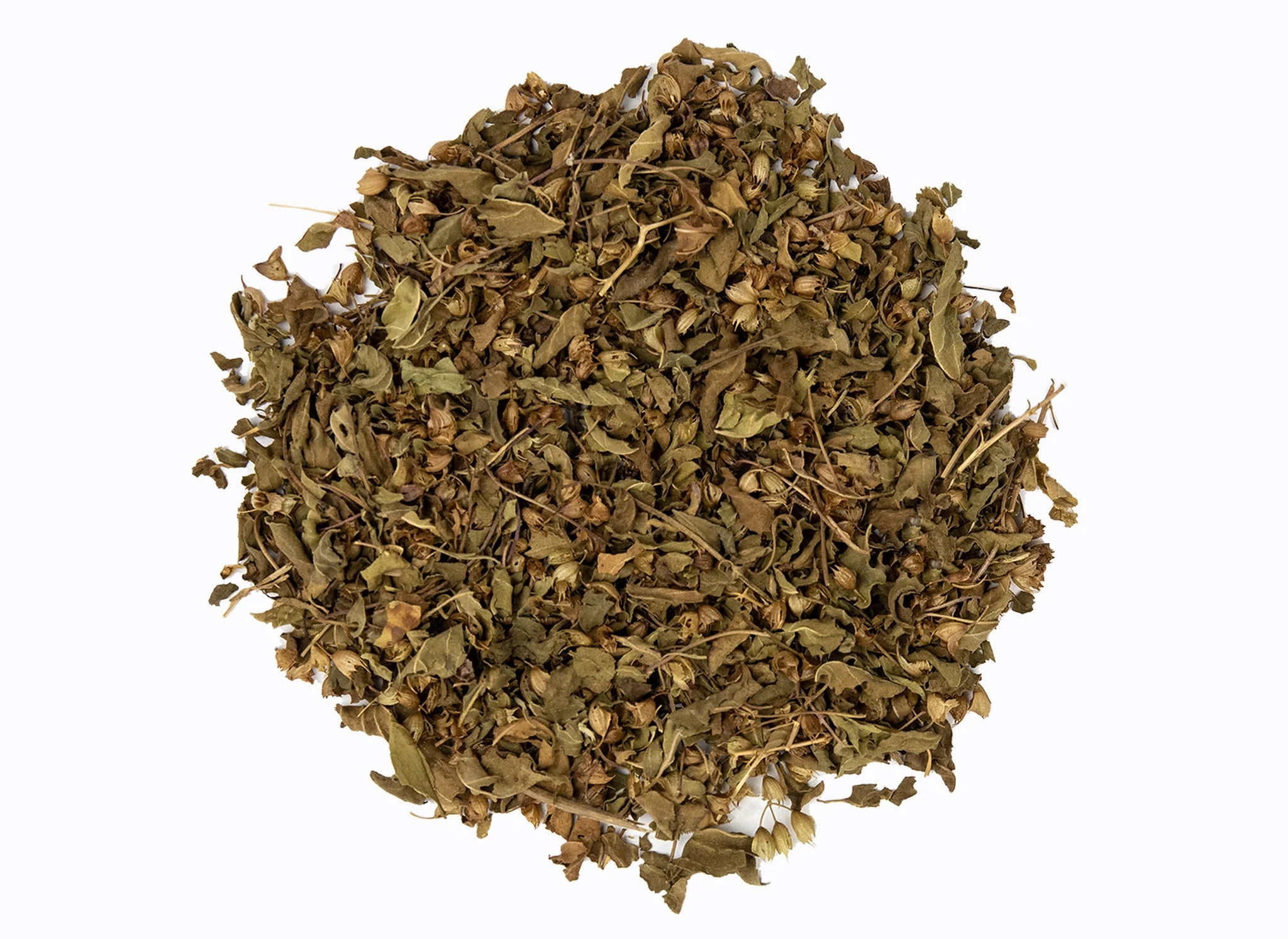 Premium dried Organic Tulsi, holy basil, leaves, sustainably sourced for teas, spices, and holistic healing, 100% organic, ideal for immunity-boosting teas and Ayurvedic practice