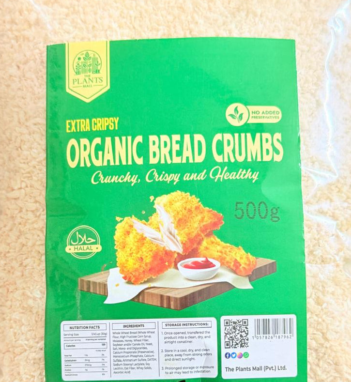 premium organic bread crumbs for coating and stuffing Pakistan
