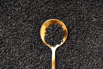 Whole black seeds for hair growth, skin health, and daily wellness
