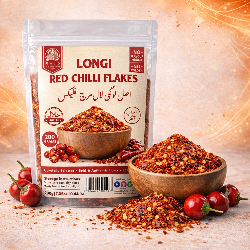 Longi Red Chilli Flakes Kunri Crushed Red Pepper The Plants Mall Pakistan