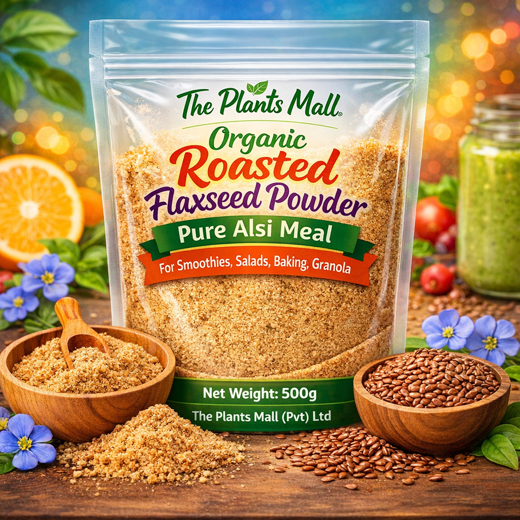 alsi ka bhuna hua powder natural superfood Pakistan