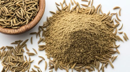 natural white cumin powder for curries and raita Pakistan