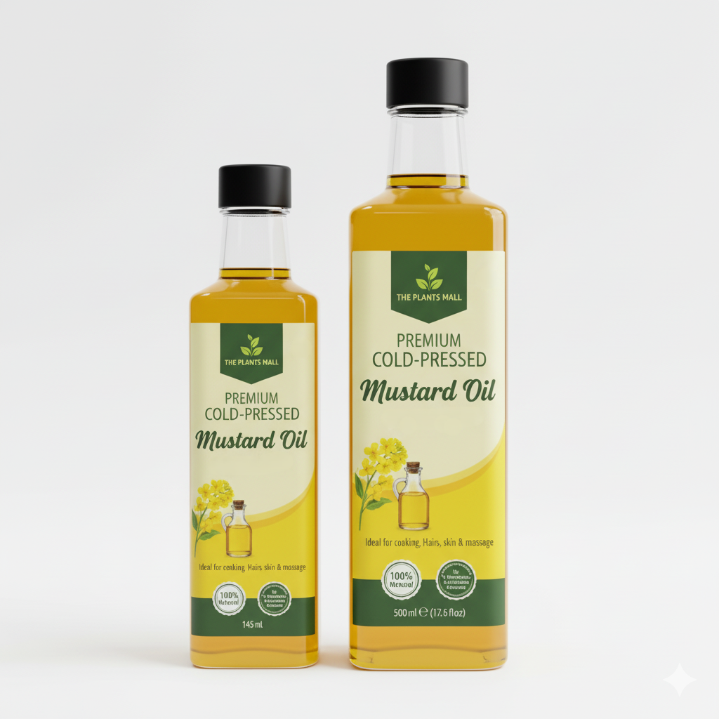 Cold Pressed Mustard Oil for Cooking and Massage Pakistan