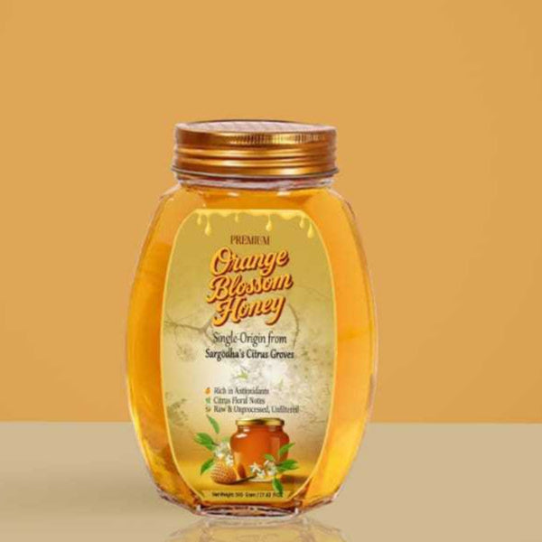 Light citrus honey for sore throat relief and daily wellness