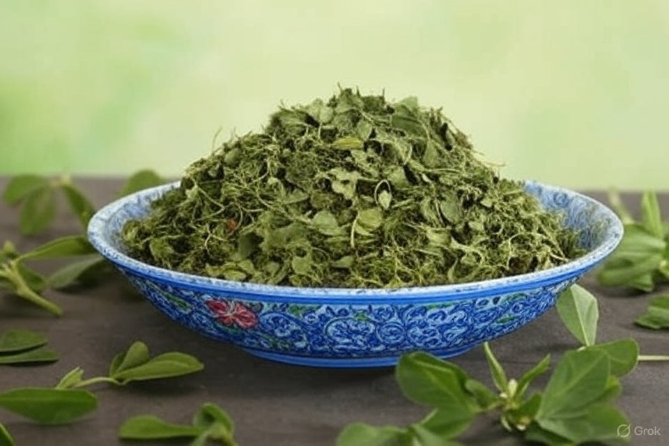 Kasuri Methi | Dried Fenugreek Leaves | Premium Aromatic Herb for Curries & Biryani | Non-GMO, No Additives