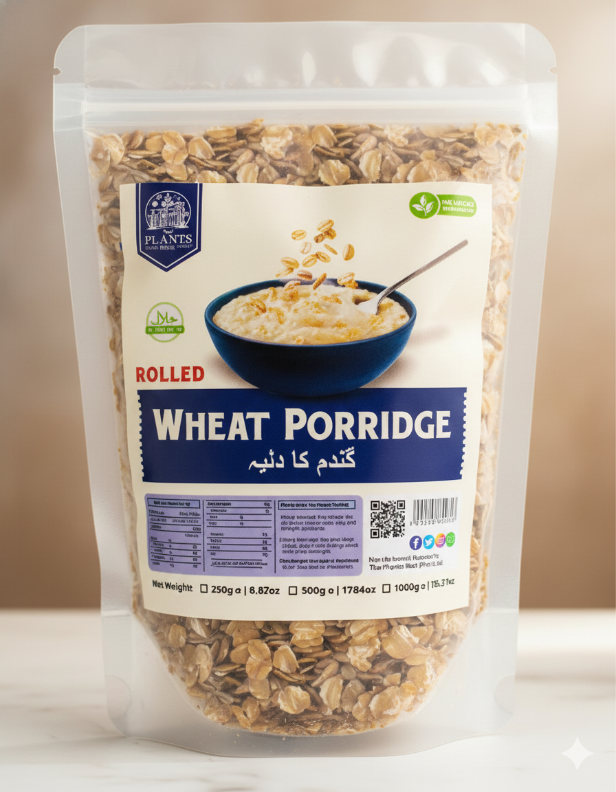 Rolled Wheat Porridge Dalia Healthy Breakfast Pakistan