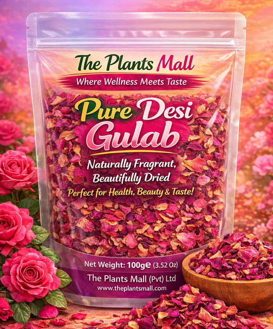 Natural Edible Rose Petals Herbal Tea Skincare Pakistan
