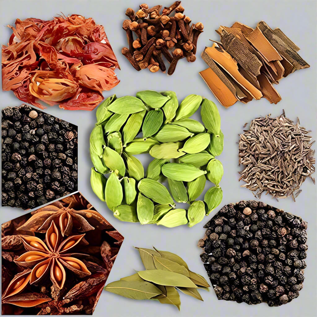 Premium quality whole spices for freshly ground garam masala