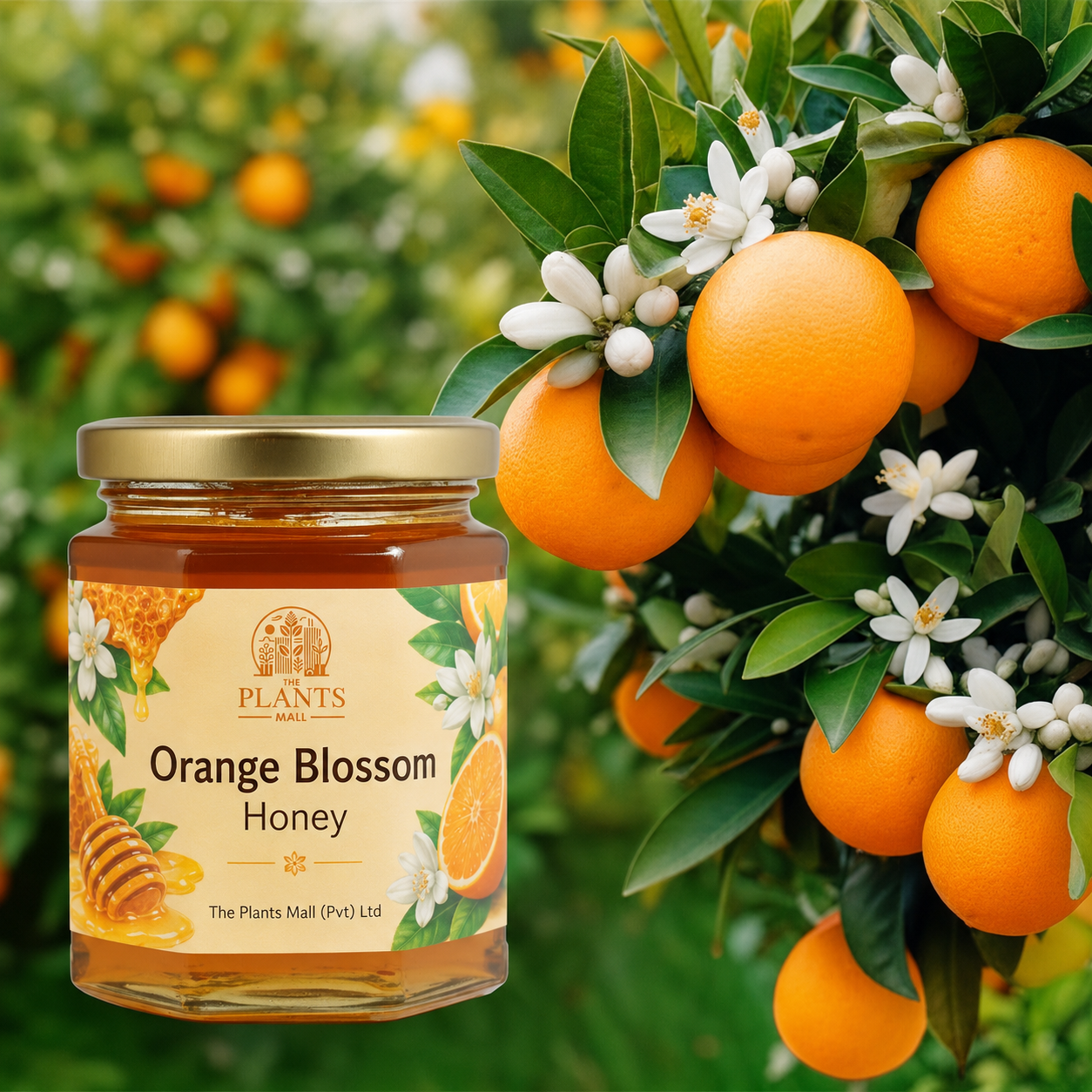 Orange Blossom Honey – Pure & Natural