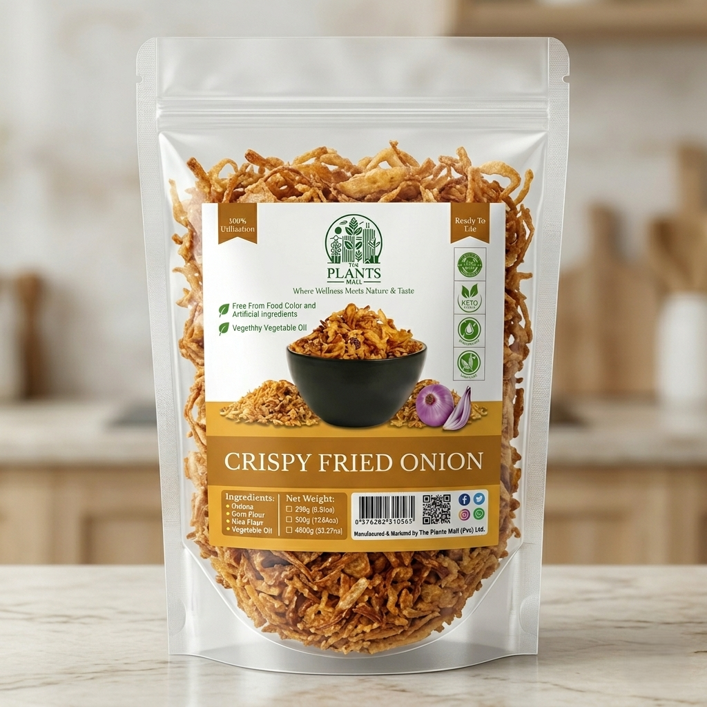 Premium Crispy Fried Onion – Rice Starch Coated