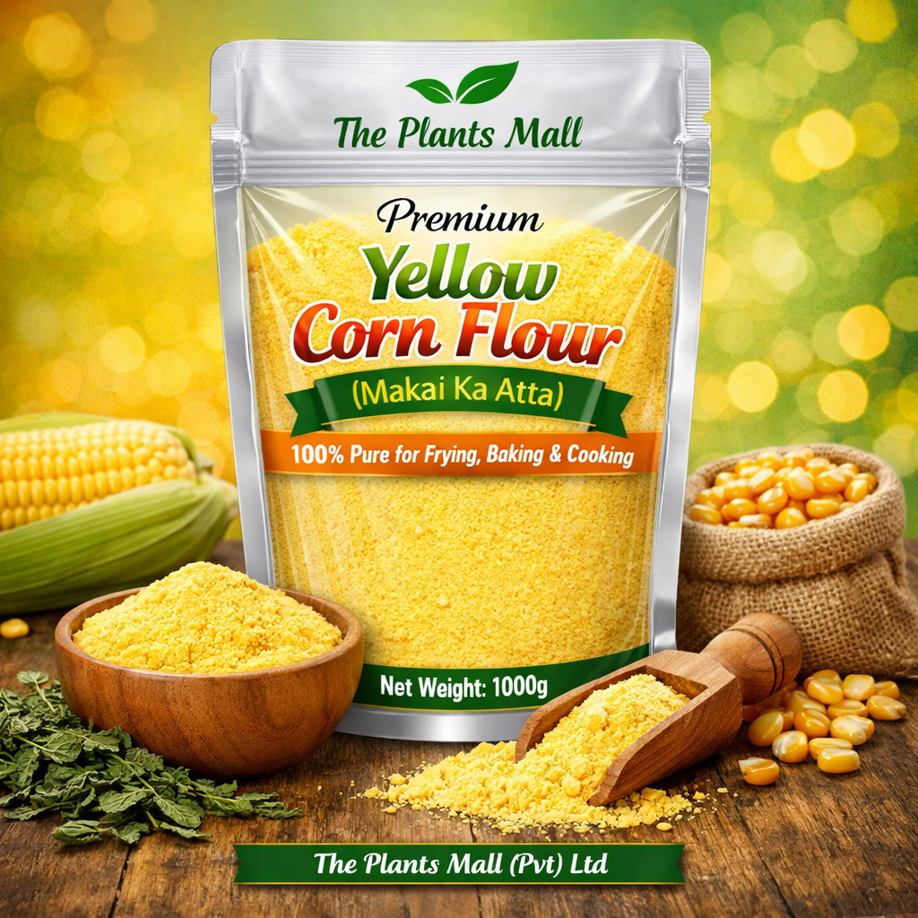 Premium Yellow Corn Flour (Makai Ka Atta) – Fresh Stone Ground Cornmeal