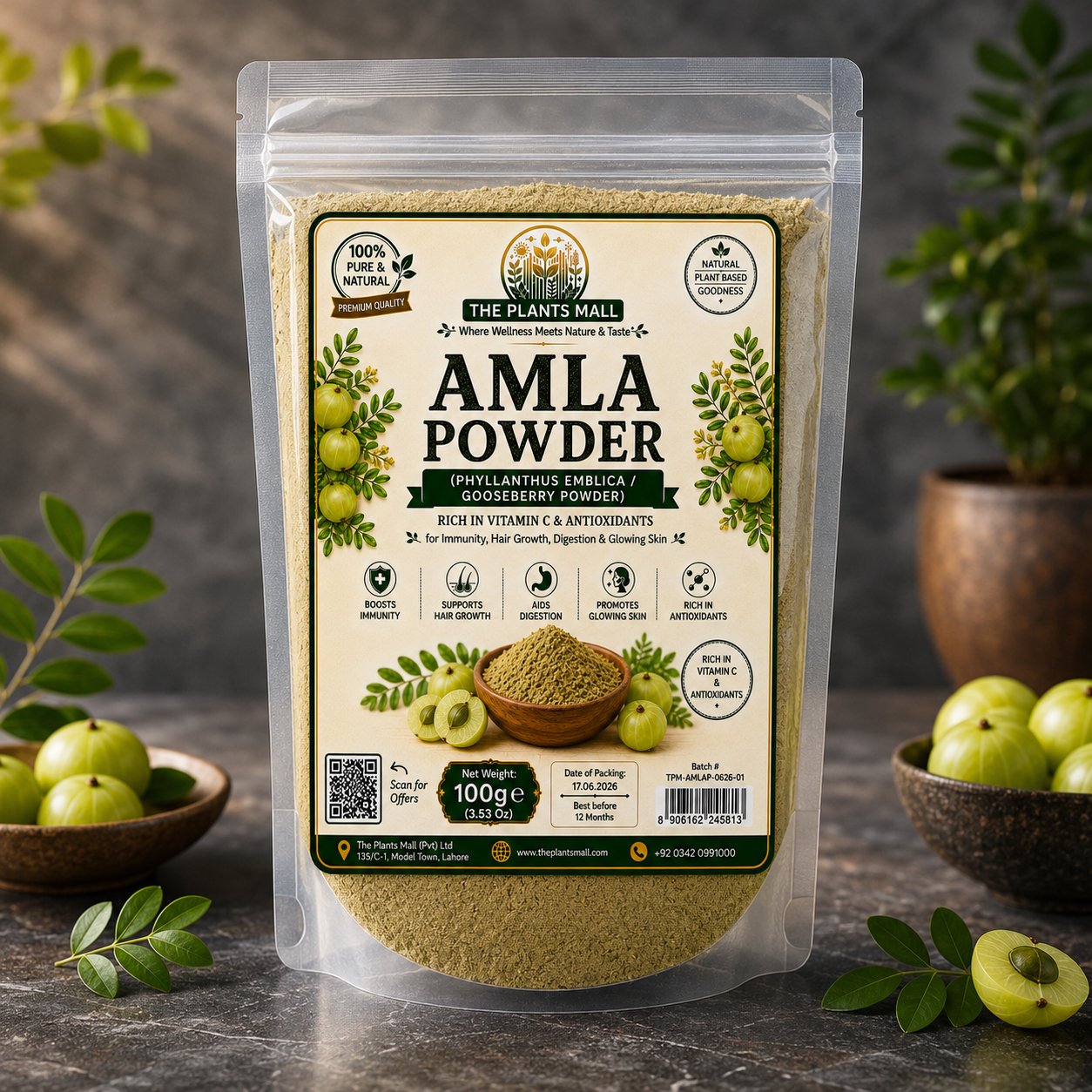Amla Powder Superfood for Natural Beauty and Overall Health