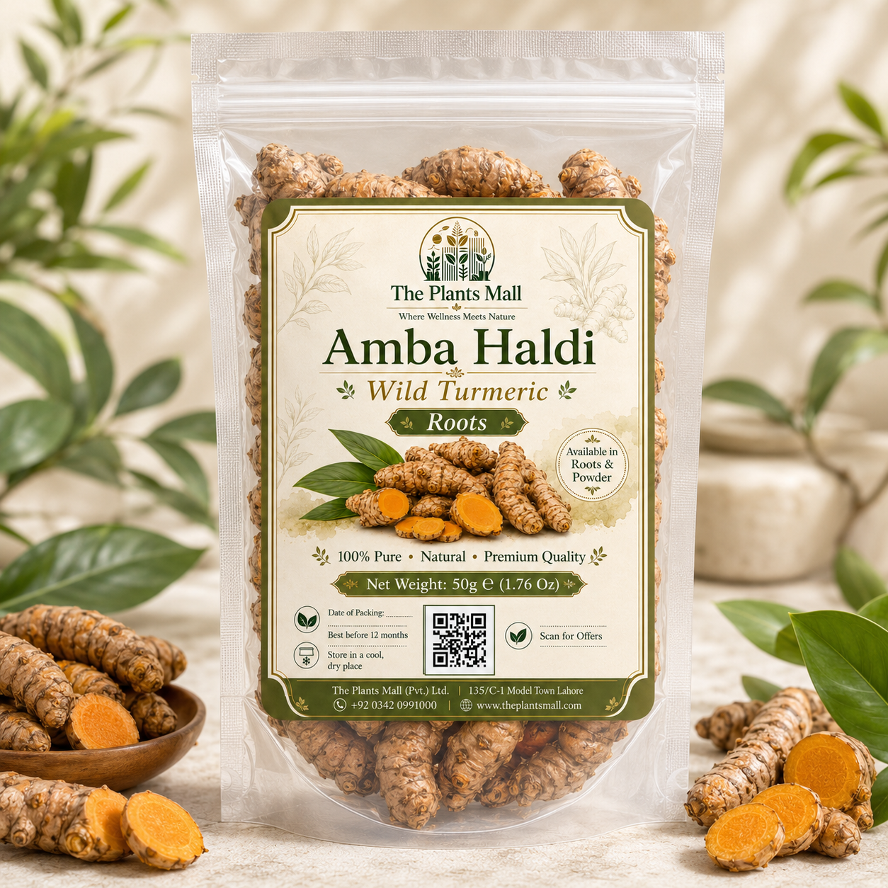 Amba Haldi Roots | Pure Wild Turmeric Roots for Cooking, Pickles & Ayurvedic Wellness